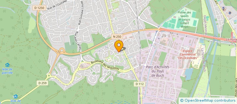 localisation de l'entreprise INDIVISION LOUMENA CHARLIE ET JEREMIE à LA TESTE-DE-BUCH