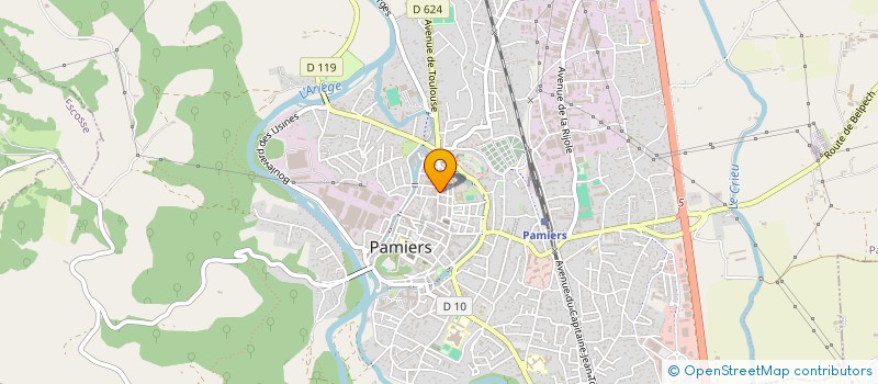 localisation de l'entreprise INDIVISION LOUPY à PAMIERS