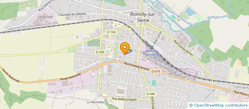 localisation de l'entreprise INDIVISION LOURDIN MONIQUE à ROMILLY-SUR-SEINE