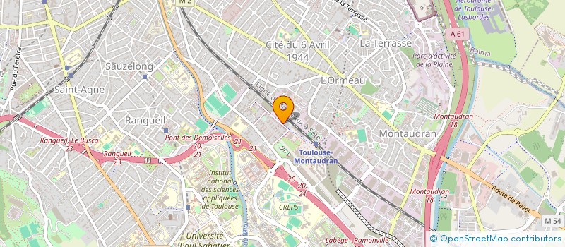localisation de l'entreprise INDIVISION LOUREIRO PLANCHON à TOULOUSE