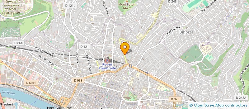 localisation de l'entreprise INDIVISION LOURETTE ET LAVIEC  ROUEN