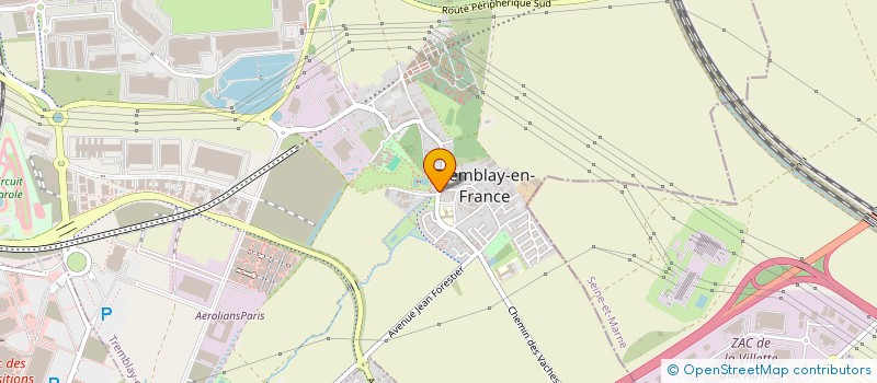 localisation de l'entreprise INDIVISION LOYER à TREMBLAY-EN-FRANCE