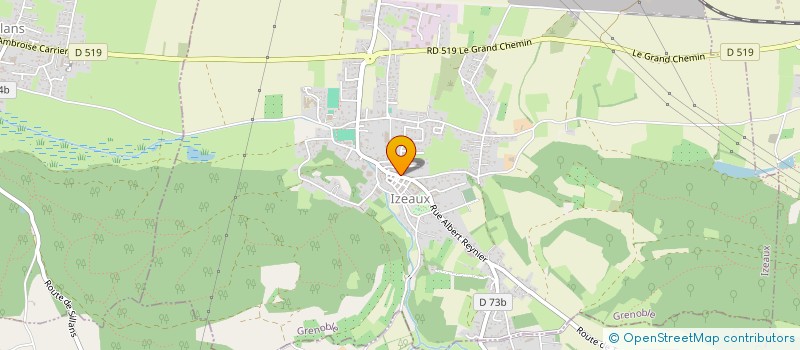 localisation de l'entreprise INDIVISION LOZANO  IZEAUX