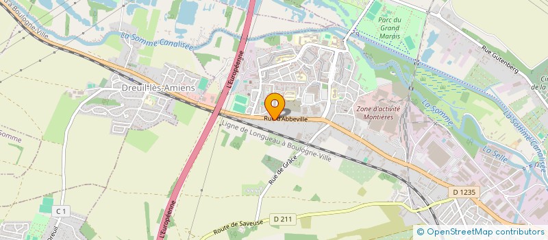 localisation de l'entreprise INDIVISION LOZINGOT MARIE-MADELEINE à AMIENS