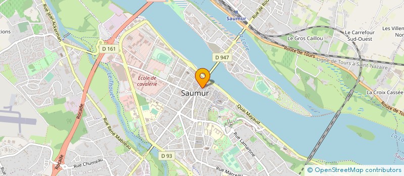 localisation de l'entreprise INDIVISION LUBIN à SAUMUR