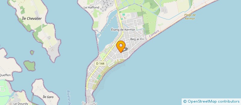 localisation de l'entreprise INDIVISION LUCAS à ILE-TUDY