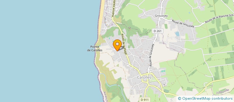 localisation de l'entreprise INDIVISION LUCE CLAUDE PIERRE à CAROLLES