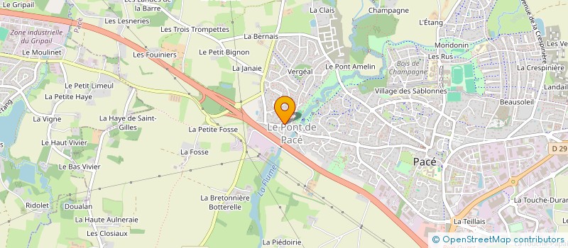 localisation de l'entreprise INDIVISION LUGO  PACE