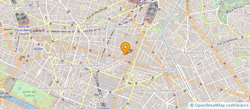 localisation de l'entreprise INDIVISION LUIZET POMMAREDE  PARIS