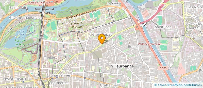 localisation de l'entreprise INDIVISION LUMB STEFAN ET TAUREAU CHRISTELLE  VILLEURBANNE