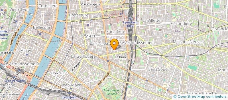 localisation de l'entreprise INDIVISION LUQUET  LYON