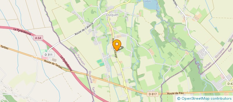 localisation de l'entreprise INDIVISION LUQUET  LUQUET