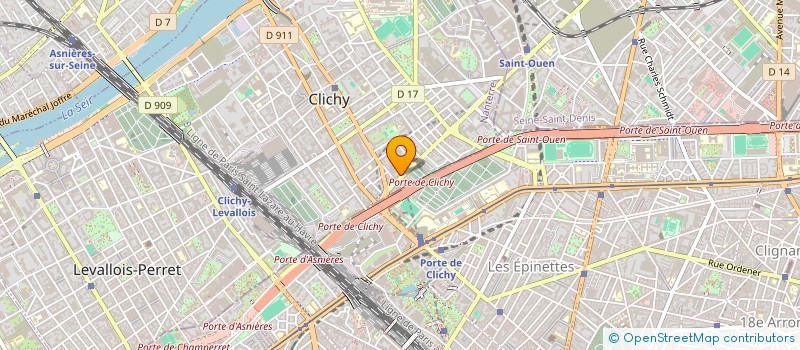 localisation de l'entreprise INDIVISION LUZZATO CLICHY à CLICHY