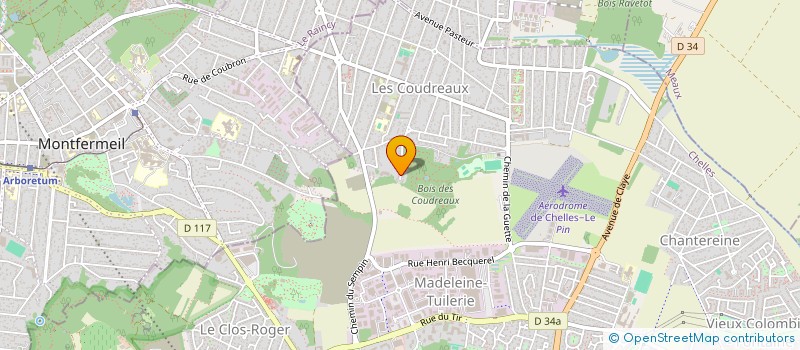 localisation de l'entreprise INDIVISION LY DAVID ET LY HELENE  CHELLES