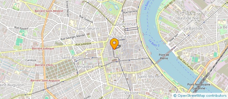 localisation de l'entreprise INDIVISION M. ET MME CAPPONI MICHEL  BORDEAUX