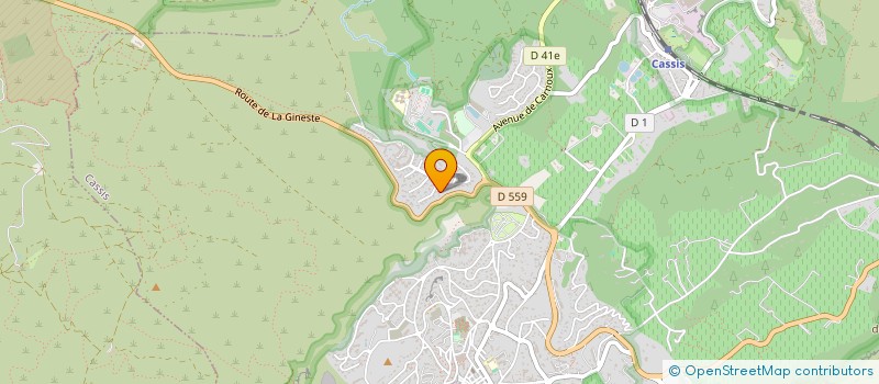 localisation de l'entreprise INDIVISION M. ET MME CHAUDESEIGNE à CASSIS