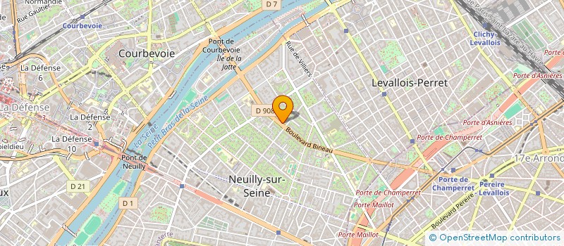 localisation de l'entreprise INDIVISION M. ET MME DAVID BENLOLO à NEUILLY-SUR-SEINE