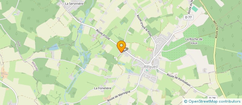 localisation de l'entreprise INDIVISION M ET MME JEANNE ALEXANDRE  MANSIGNE