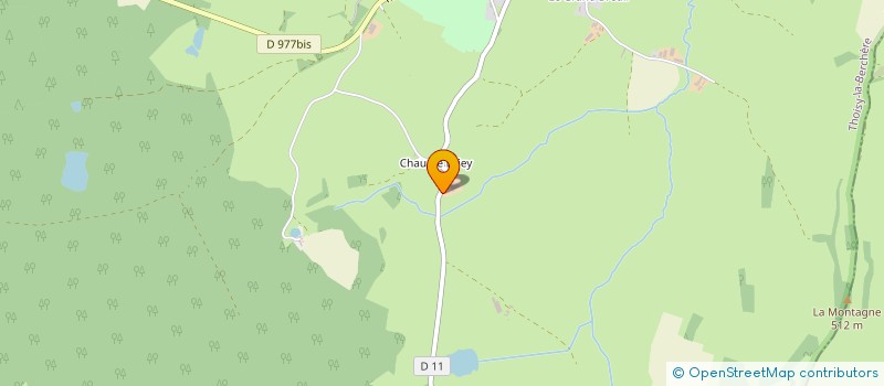 localisation de l'entreprise INDIVISION M ET MME LAFFAGE SYLVAIN  CHAMPEAU EN MORVAN