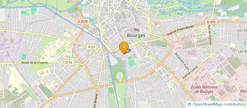 localisation de l'entreprise INDIVISION M ET MME LOUIS-CALIXTE  BOURGES