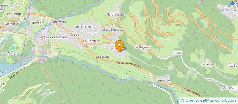 localisation de l'entreprise INDIVISION M MME MC KEE ANDREW ET AMANDA  BOURG-SAINT-MAURICE