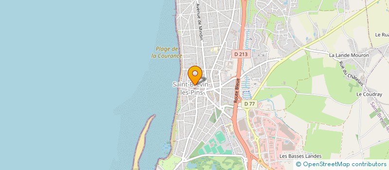 localisation de l'entreprise INDIVISION M.MME YANNICK BLIN à SAINT-BREVIN-LES-PINS