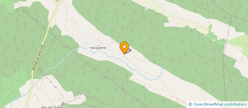 localisation de l'entreprise INDIVISION M. PHILIPPOT ET MME NIEL  SAINT-JUST-ET-VACQUIERES