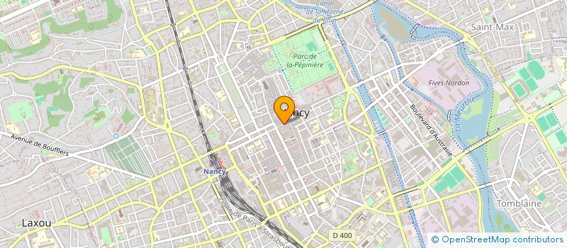 localisation de l'entreprise INDIVISION M RATTANATAY ET MME SIEBENALER  NANCY