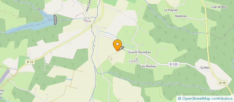 localisation de l'entreprise INDIVISION MACE  LADOS