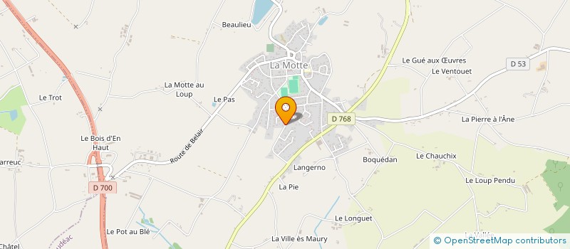 localisation de l'entreprise INDIVISION MACE ALAIN à LA MOTTE