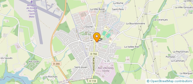 localisation de l'entreprise INDIVISION MACE - BERHAULT  PLEURTUIT