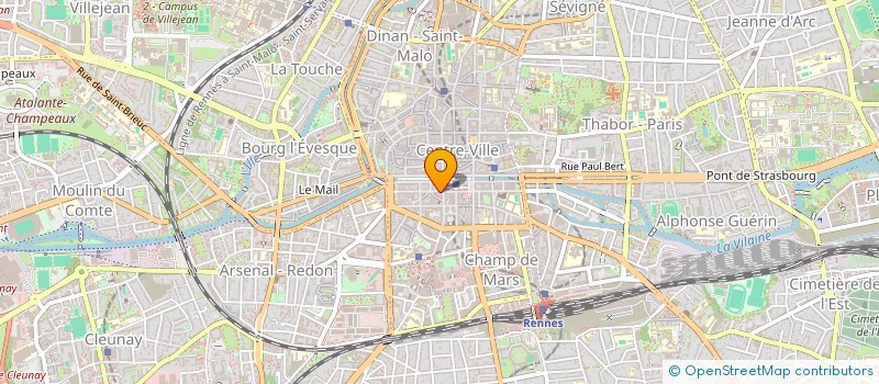 localisation de l'entreprise INDIVISION MACE URBANSKI  RENNES