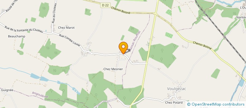 localisation de l'entreprise INDIVISION MACGOVERN  PLASSAC-ROUFFIAC