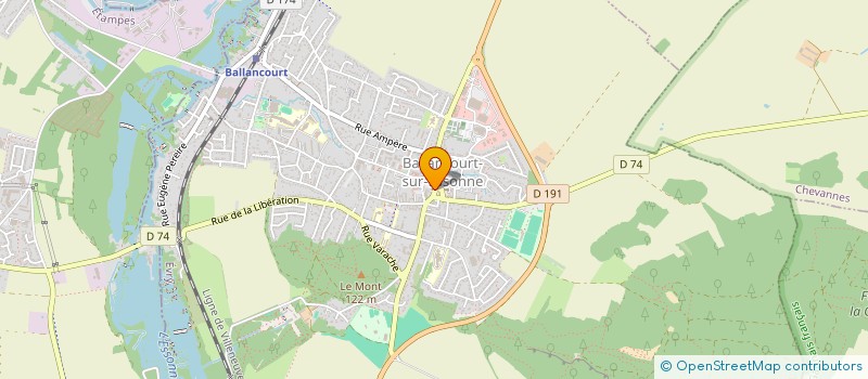 localisation de l'entreprise INDIVISION MACHADO-ALVARES / DA SILVA  BALLANCOURT-SUR-ESSONNE