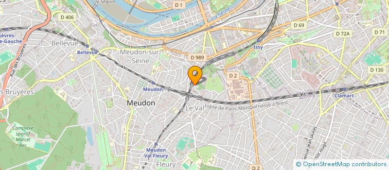 localisation de l'entreprise INDIVISION MACHAT à MEUDON