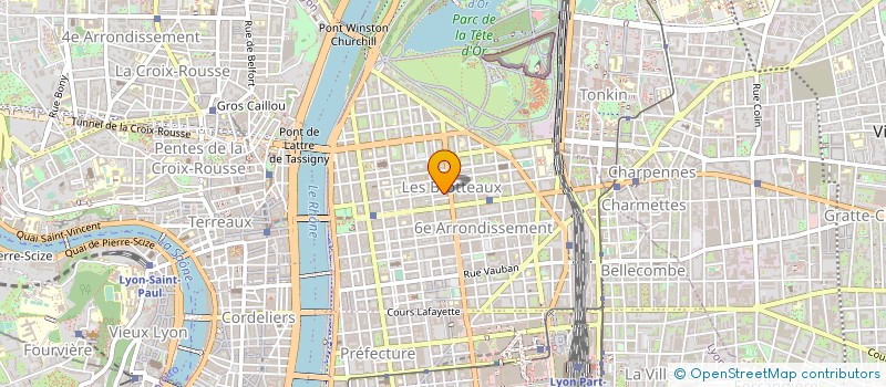 localisation de l'entreprise INDIVISION MACHE  LYON