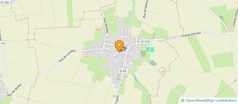 localisation de l'entreprise INDIVISION MACHU ET BLAS  QUIEVY