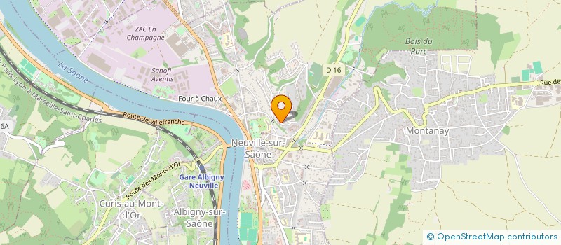 localisation de l'entreprise INDIVISION MACHURAT  NEUVILLE-SUR-SAONE