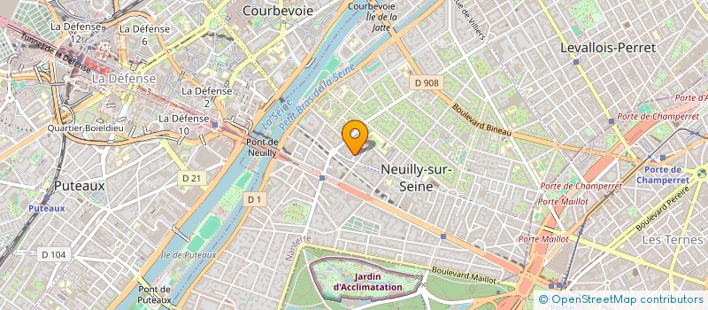 localisation de l'entreprise INDIVISION MADAME IDEL LEROUX-GIRARD à NEUILLY-SUR-SEINE