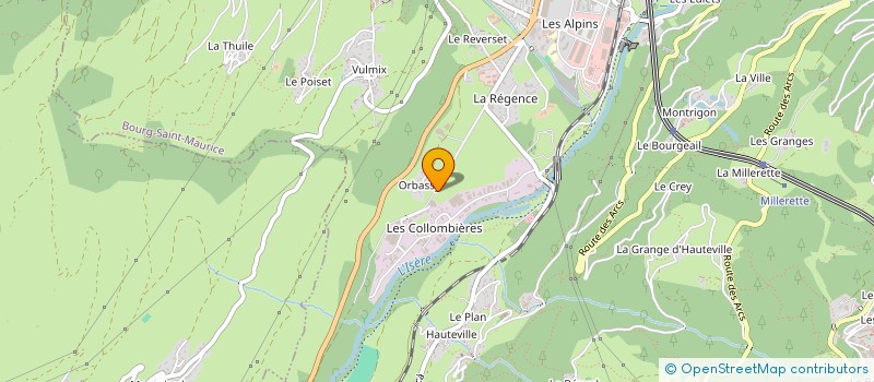 localisation de l'entreprise INDIVISION MADDISON  BOURG-SAINT-MAURICE