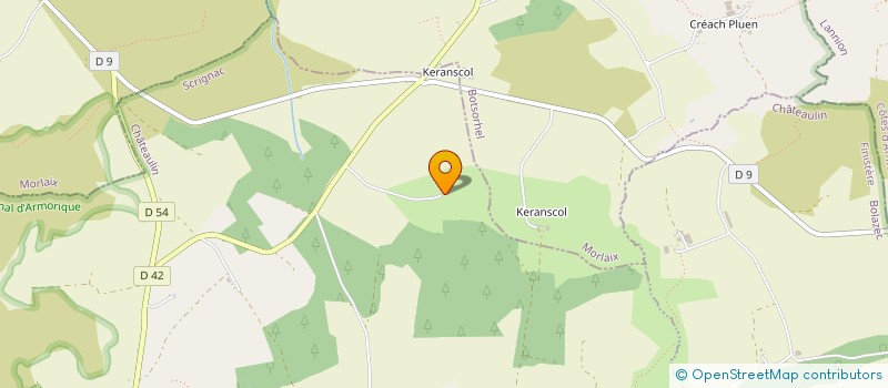 localisation de l'entreprise INDIVISION MADEC  SCRIGNAC