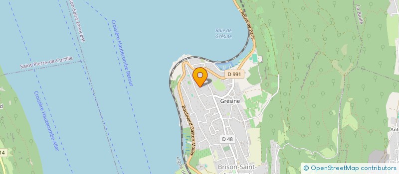 localisation de l'entreprise INDIVISION MADELON THUILLE  BRISON-SAINT-INNOCENT