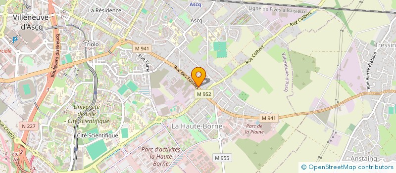 localisation de l'entreprise INDIVISION MAESTRE à VILLENEUVE-D'ASCQ