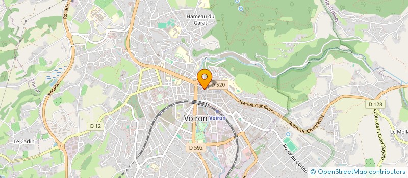 localisation de l'entreprise INDIVISION MAGALHAES ET LIM à VOIRON