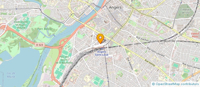 localisation de l'entreprise INDIVISION MAGER à ANGERS