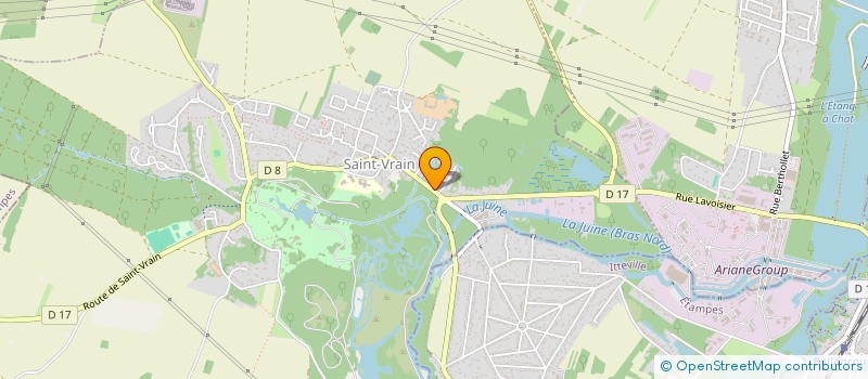 localisation de l'entreprise INDIVISION MAGINOT QURIS  SAINT-VRAIN