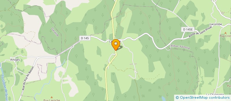 localisation de l'entreprise INDIVISION MAGNE  SAINT-JULIEN-AUX-BOIS