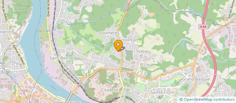 localisation de l'entreprise INDIVISION MAGNE PIQUE à BAYONNE