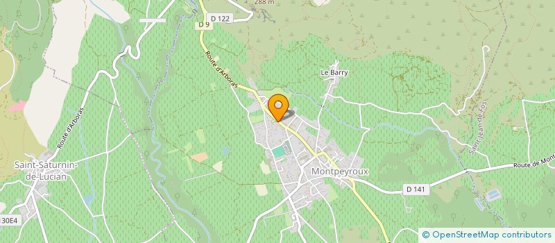 localisation de l'entreprise INDIVISION MAGNIEN à MONTPEYROUX