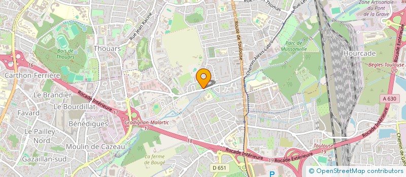 localisation de l'entreprise INDIVISION MAGNIN  VILLENAVE-D'ORNON